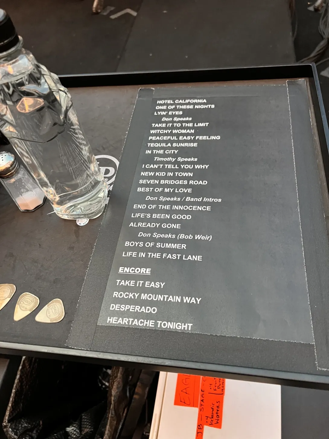 Set List